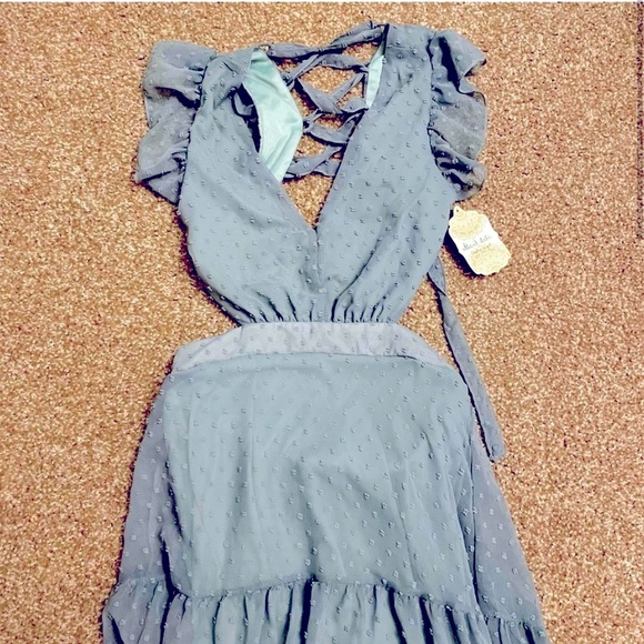 Altar’d State Jenessa Sage Green Maxi Dress - Picture 4 of 5